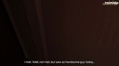Perv Stepbro Watches Me Masturbate And Shuts My Mouth with his Cock