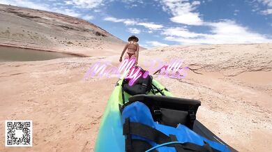 Real Big Ass Girlfriend Fucked Hard on a Naughty Adventure - Horny Hiking - POV 4K