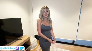 Step Brother helps me relax before my job interview and gives me a BIG CUM LOAD