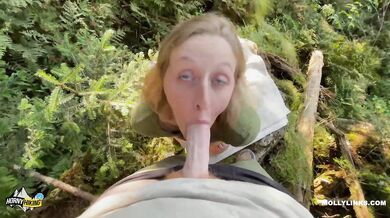 Big Boobs Hiker gets Creampie Pussy on Mushroom Mountain - Molly Pills - POV 4K