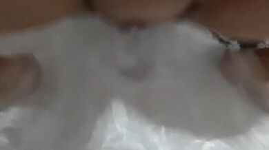discreet dildo fucked in the bath