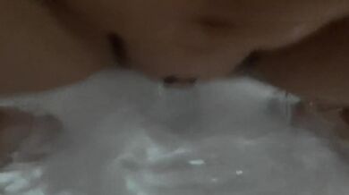 discreet dildo fucked in the bath