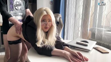A misunderstanding with my tutor was resolved with a hot fuck.
