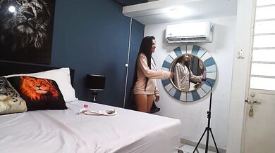 Practicing making videos for TikTok