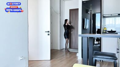 Cum on my stepdaughter. She dressed like a whore and got a portion of sperm
