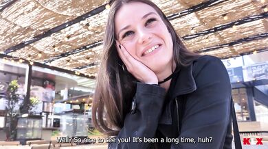 Met Up with My Ex… Ended Up Cumwalking Through the Mall - KLX