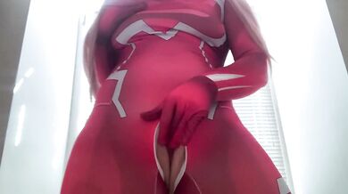 ASMR| “Fuck me in the Franxx,Darling!” Zero Two cosplay Virtual Sex