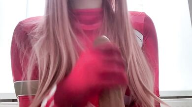 ASMR| “Fuck me in the Franxx,Darling!” Zero Two cosplay Virtual Sex