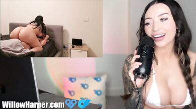 Crystal Lust, Porn ASMR Reaction, Fattest Ass On PORNHUB - Kick Streamer Wilow Harper !