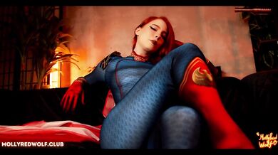 Little Whore Felt the Full Power of Fem Homelander. Femdom, Creampie - MollyRedWolf