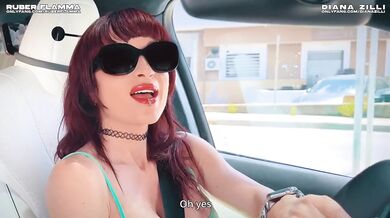 I forgot my wallet and I have to pay for the ride to Ruber with a lesbian session