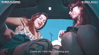 I forgot my wallet and I have to pay for the ride to Ruber with a lesbian session