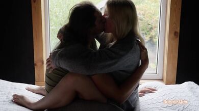 Romantic couple making love, real feelings and intimacy