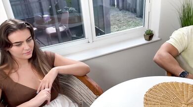 Stepdaddy Busted Jerking Gives Stepdaughter Two Loads