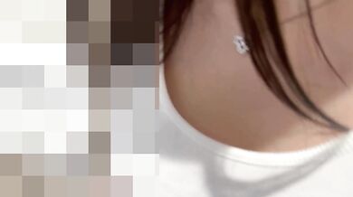 [Personal shooting] Uncontrollable squirting creampie in the toilet