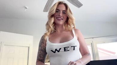 Big Titty Step Sis Cheats on Her Boyfriend With Me