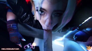 Glory Hole with Cammy White. Facial - MollyRedWolf