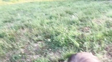 I met a guy first time in tinder, gave him a blowjob in public park and took his cum in my mouth.
