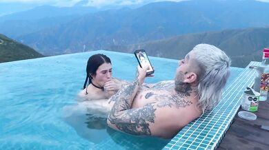 Colombian whore loves being fucked in the jacuzzi - Katty Blake