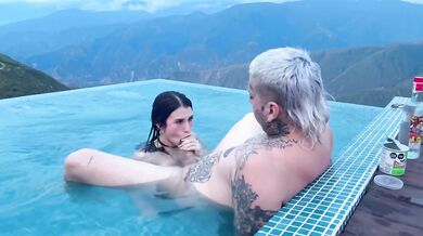 Colombian whore loves being fucked in the jacuzzi - Katty Blake