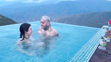 Colombian whore loves being fucked in the jacuzzi - Katty Blake