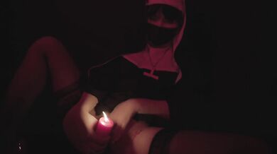 Nun who has never had sex with a man starts fantasizing about herself having sex with a man