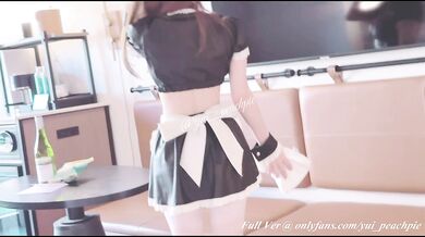 A Submissive Maid Begs to Serve Me with Titty Fuck, Blowjob, and Handjob Until I Cum!!