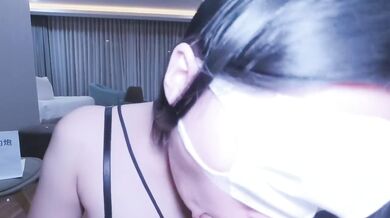 Squirting sperm on sexy Asian teen after date night