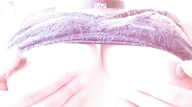 Nipple masturbation orgasm before work