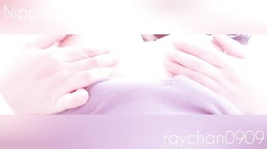 【Nipple masturbation】Which do you like, violently or slowly?