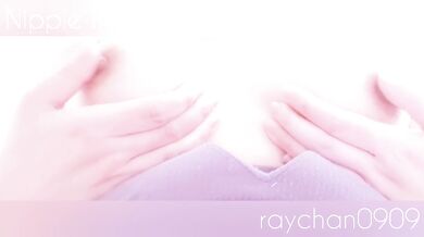 【Nipple masturbation】Which do you like, violently or slowly?