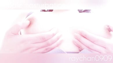 【Nipple masturbation】Which do you like, violently or slowly?