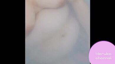 ひとりえっち6 お風呂でひとりえっち。バイブ持ち込んで乳首もクリも。こっそりやってるからこっそりイクよ