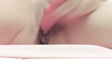 my pussy won't stop dripping juice while I fuck myself with my vibrator