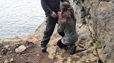 OCEANFRONT (CLIFFSIDE) SEX ON THE EDGE OF CALIFORNIA
