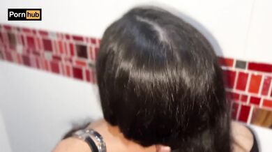My boyfriend left me alone with his brother and we fucked in his bathroom