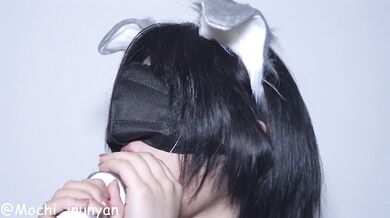 Porn school girl cosplays bitch, invites you to masturbate together