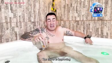 Latina MILF Kylei Eliish rides her boyfriend’s friend after catching him naked in her jacuzzi and gi
