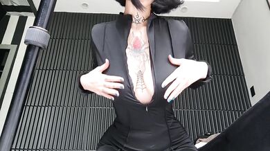 Cumming on your clothes and spitting on you