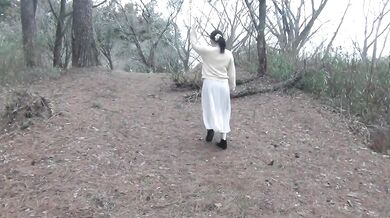 Creampie in a ruin with a spectacular view