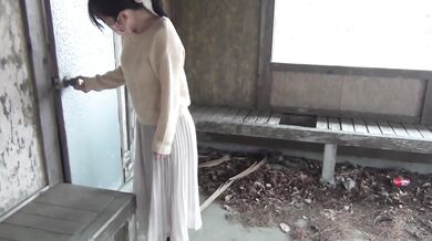 Creampie in a ruin with a spectacular view