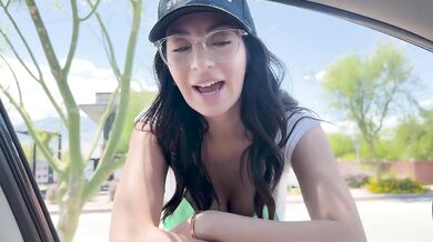 Big TITTY Latina Starbucks Barista FIRED for fucking me in PUBLIC - Cami Strella