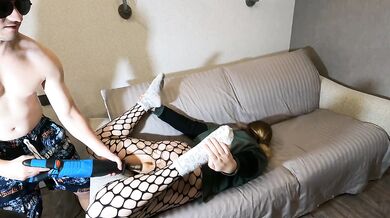 Rough Pussy Fuck Makes Her Scream!
