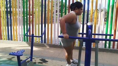I go to visit my boyfriend and end up fucking my father-in-law with his big cock in my fat pussy