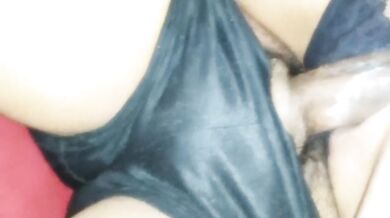 Malibog na Pinay in Black Panties Creams All Over Cock  Part 1