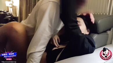 June Liu 刘玥 / SpicyGum - Chinese Manager scolds her Employee for Being Late (Short V - JL_061)