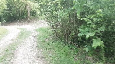 Teen masturbates in the woods and gets fucked by a stranger! LustTaste 4K