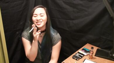 Slave Girl is a Human Ashtray - MissDeeNicotine