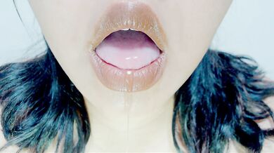 ASMR: Sensual Tongue, Drool, and Soft Moans