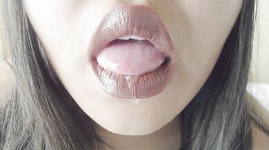 ASMR Soft Moans, Wet Mouth